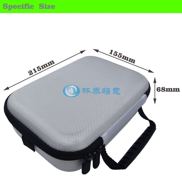 （非標(biāo)準(zhǔn)小號）銀色 EVA相機包尺寸圖